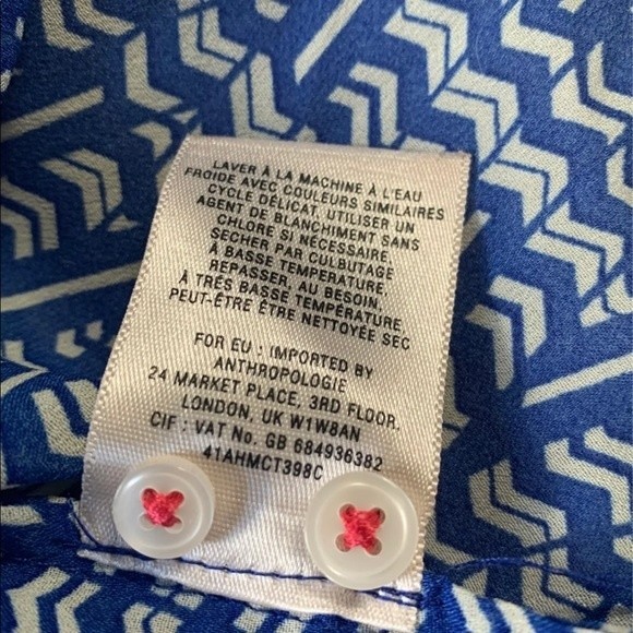 HD in Paris Anthropologie blouse - Picture 6 of 7